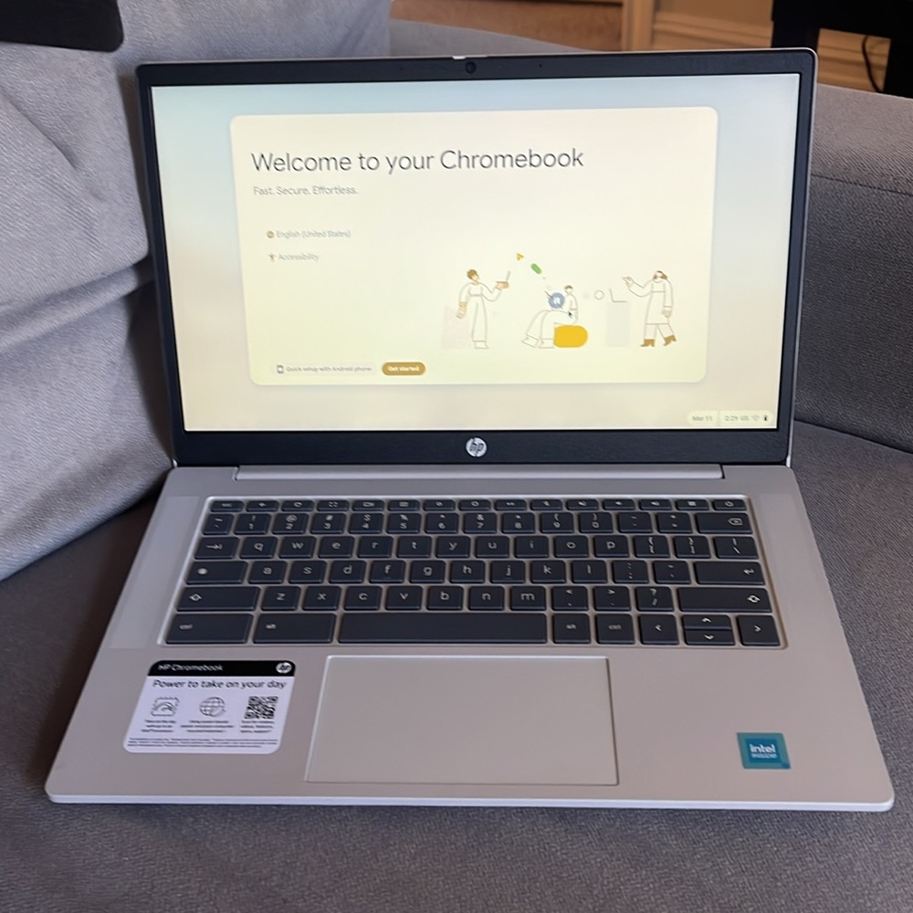 NEW NO BOX HP CHROMEBOOK 14 INCH LAPTOP